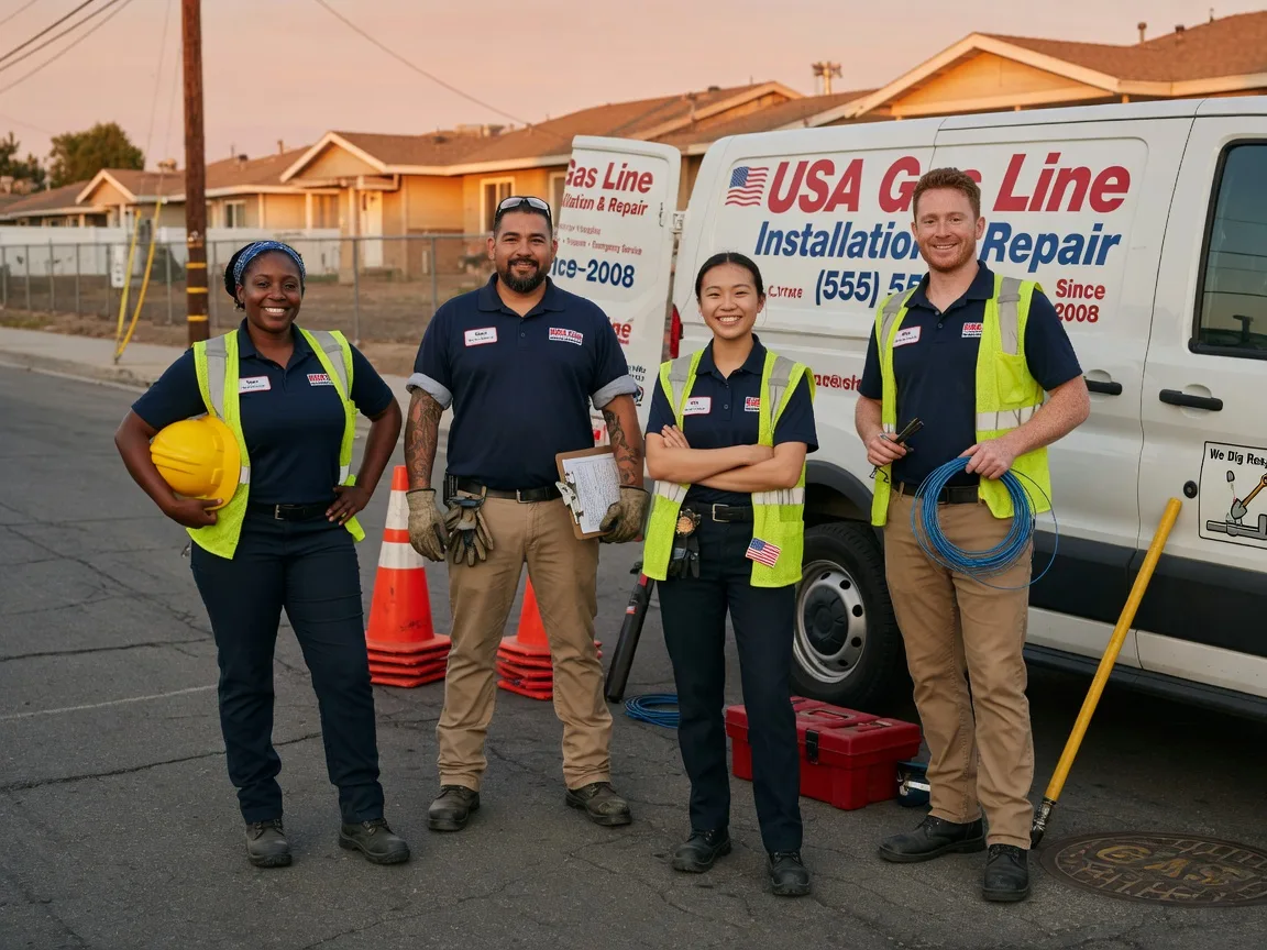 Gas Line Installation company in Manton, CA